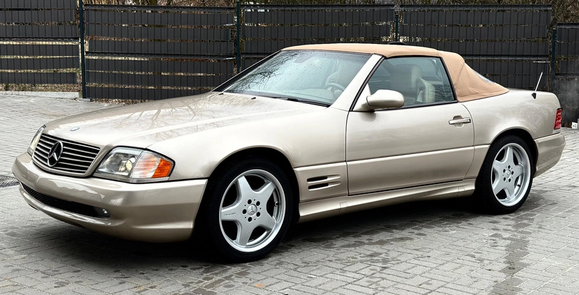 Mercedes-Benz SL cena 106999 przebieg: 88900, rok produkcji 2001 z Lubawka małe 667